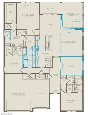 Floor plan with structurals