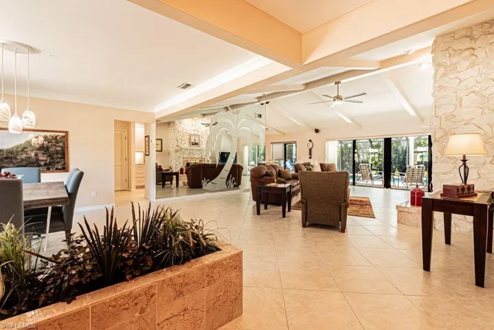Lobby with visible vents