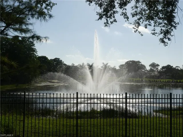 WATER FEATURE ENTERING GLEN EAGLE GOLF AND COUNTRY CLUB