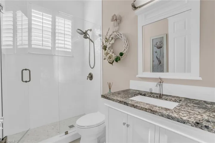 UPDATED GUEST BATH WITH WALK-IN-SHOWER