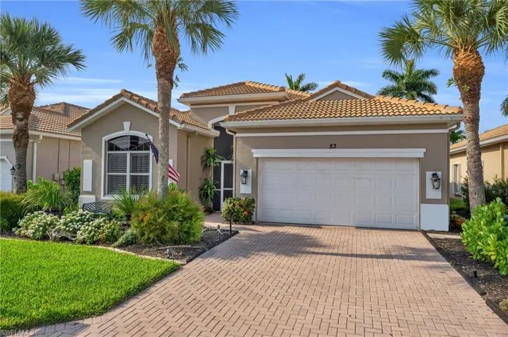 FRONT ELEVATION - PAVER DRIVE - 2019 ROOF