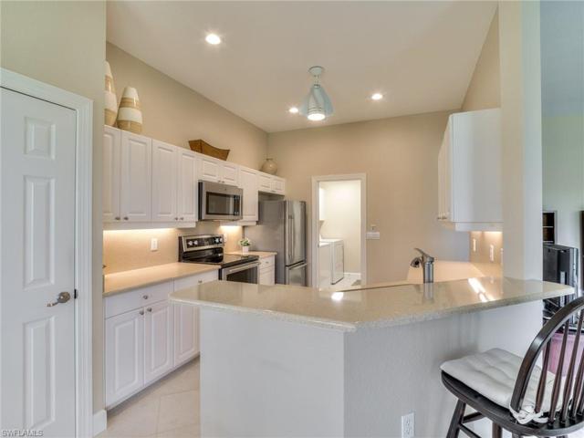 Quartz was used as a backsplash to complete the clean design.  Pantry to the left