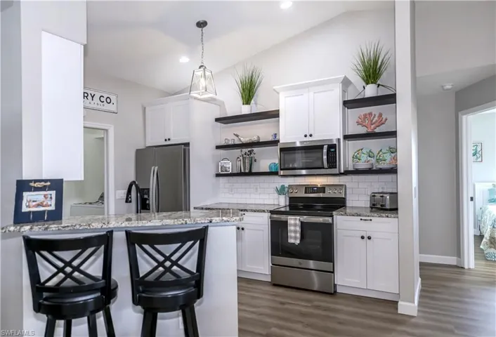Open and airy kitchen