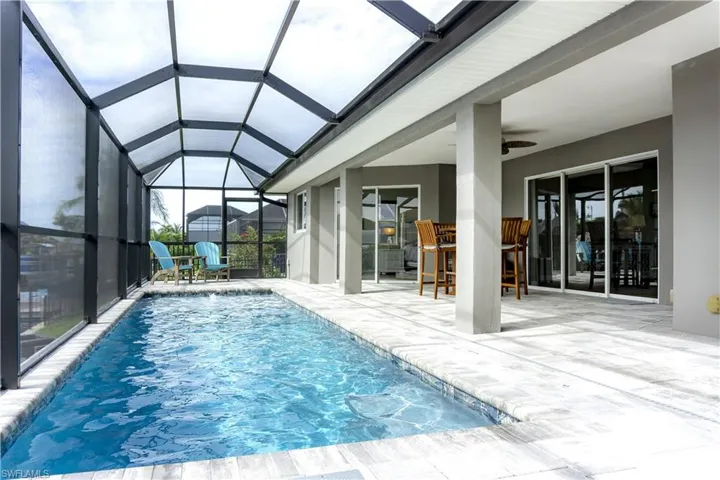 Plenty of living space on the lanai