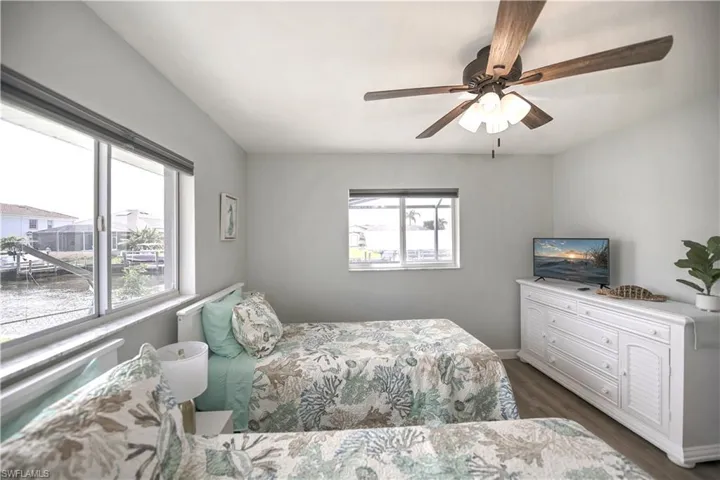 Bedroom 2 also has plenty of space for guests