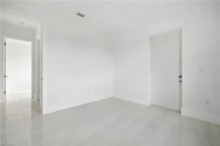 View of tiled empty room