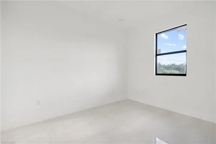 View of spare room