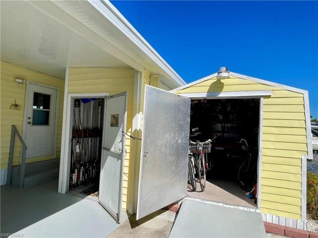Two storage sheds