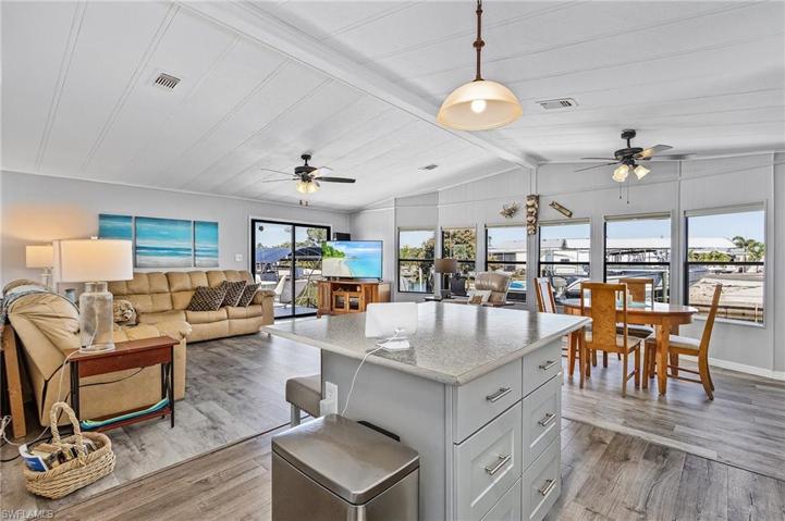 Spacious open floor plan