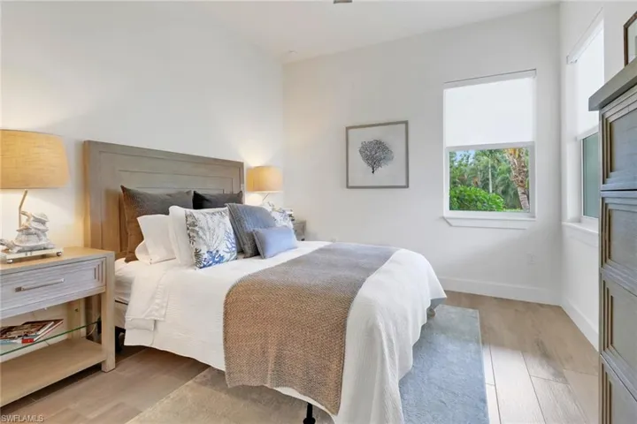 Bedroom featuring light hardwood / wood-style flooring