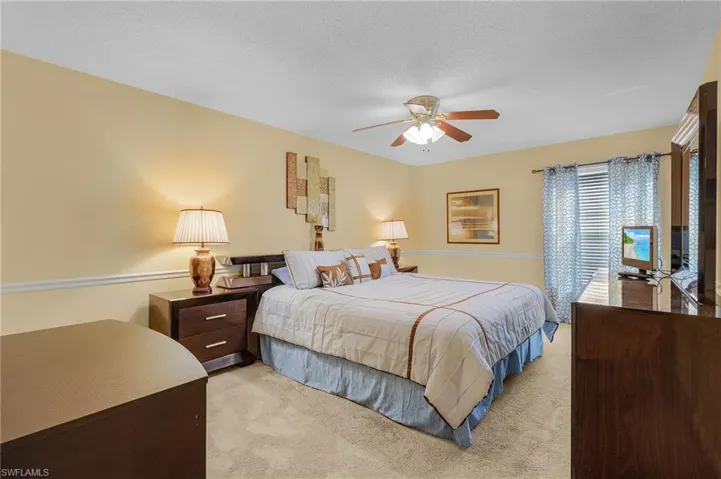 Master bedroom has a HUGE walk in closet.