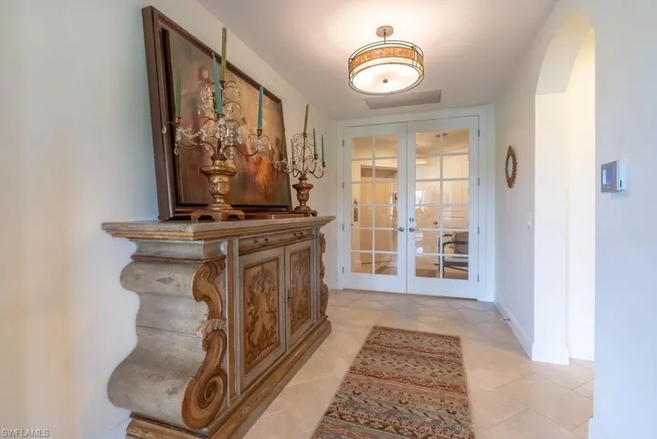 French Door entry into unit