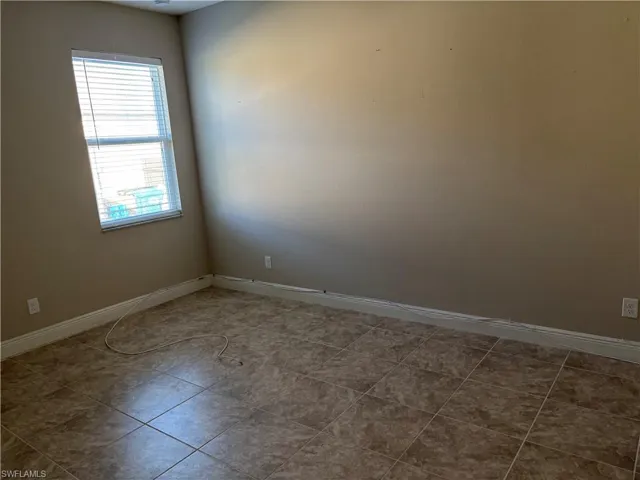 View of tiled bedroom