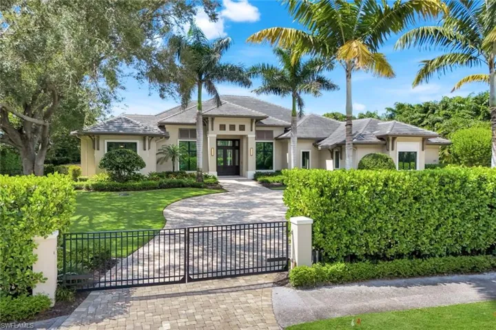 Private gated entrance