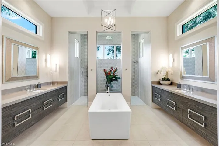 Primary spa-inspired bath
