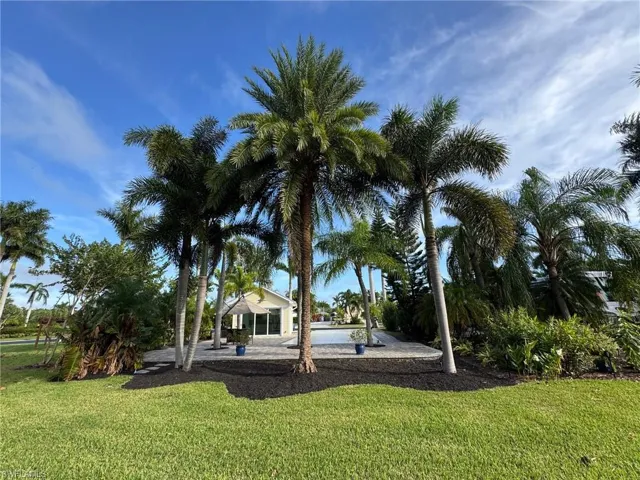 View of yard featuring a patio area