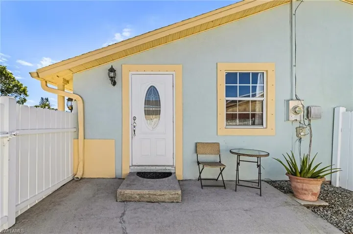 View of entrance to property