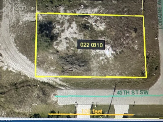 Map / location featuring property boundaries highlighted