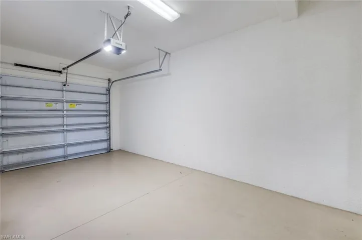 CLEAN, FINISHED GARAGE