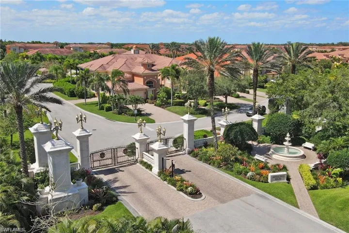 PRIVATE GATED ENTRY TO AVELLINO ISLES
