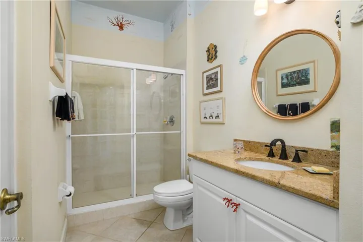 Guest Bath #2 with walk-in shower