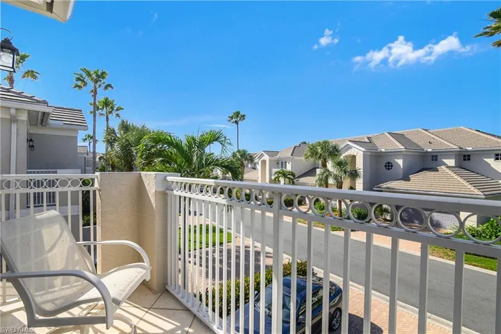 Balcony adjacent to guest bedroom #1