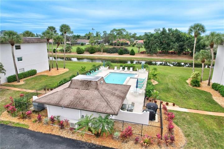 Community pool with community room