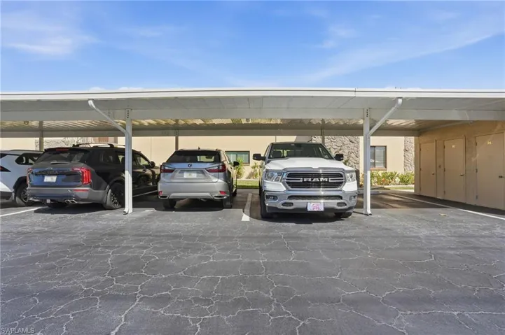 Carport with Storage.