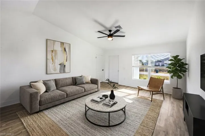 open concept floor plan