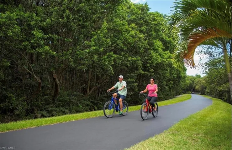 Resident bike path