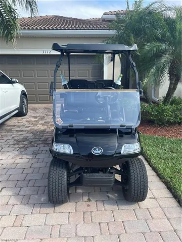 Gold cart included