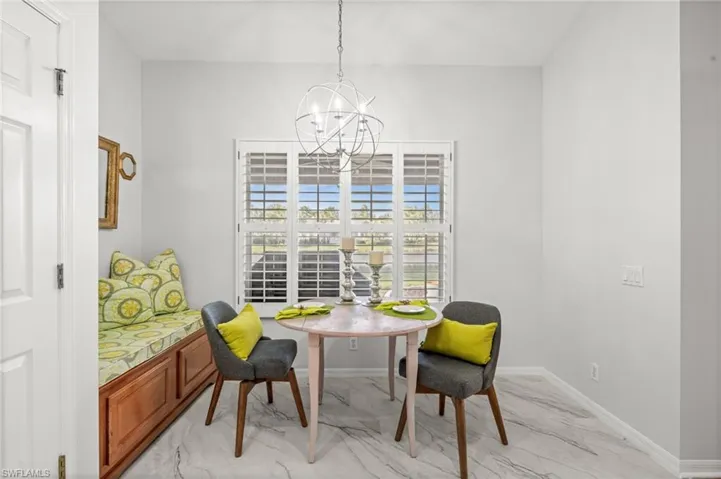 Breakfast Nook in Kitchen