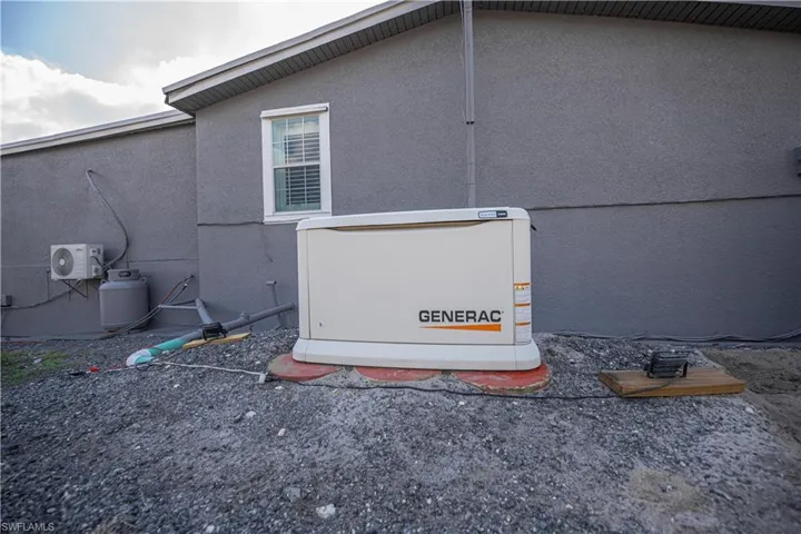 Exterior view of stucco siding
