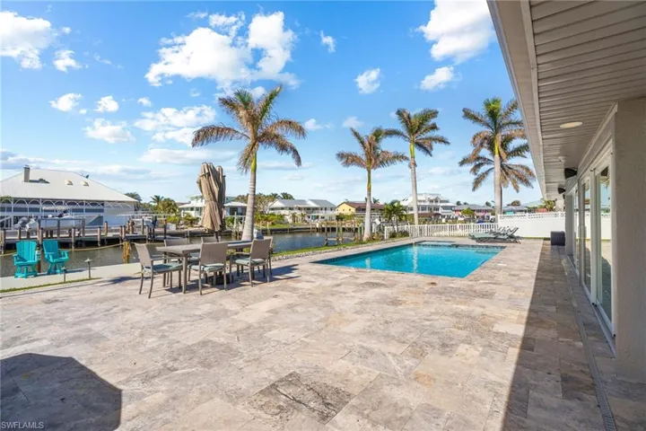 Private in-ground heated swimming pool and spa