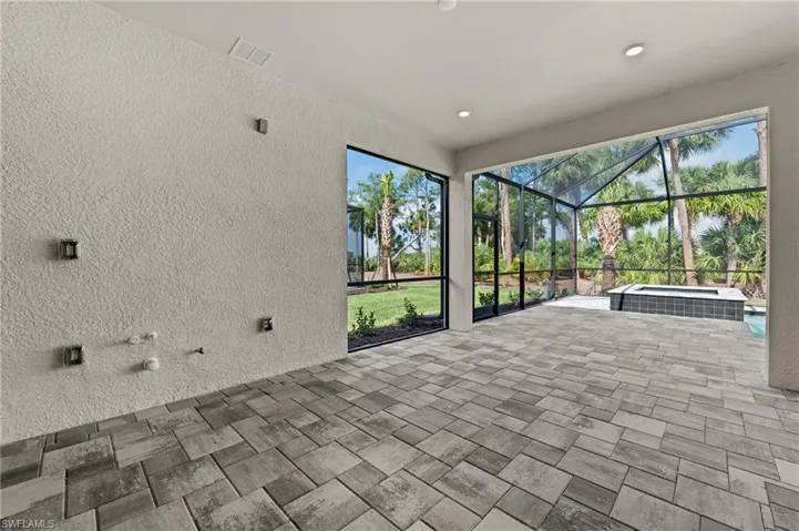 Covered Lanai w/ Hook-ups for Future Summer Kitchen