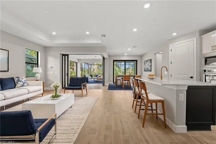 Virtually Staged Gathering Room