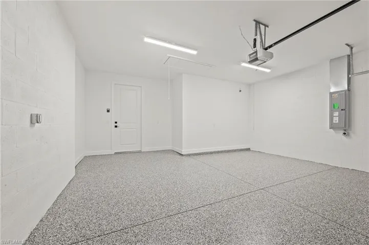 Oversized 2 Car Garage w/ Epoxy Floors