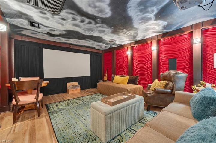 Movie theatre room