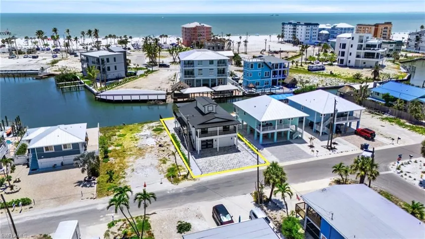 Bird's eye view of a nearby body of water- Virtually Edited