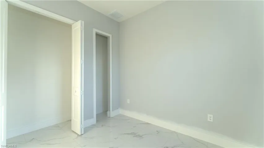 View of unfurnished bedroom