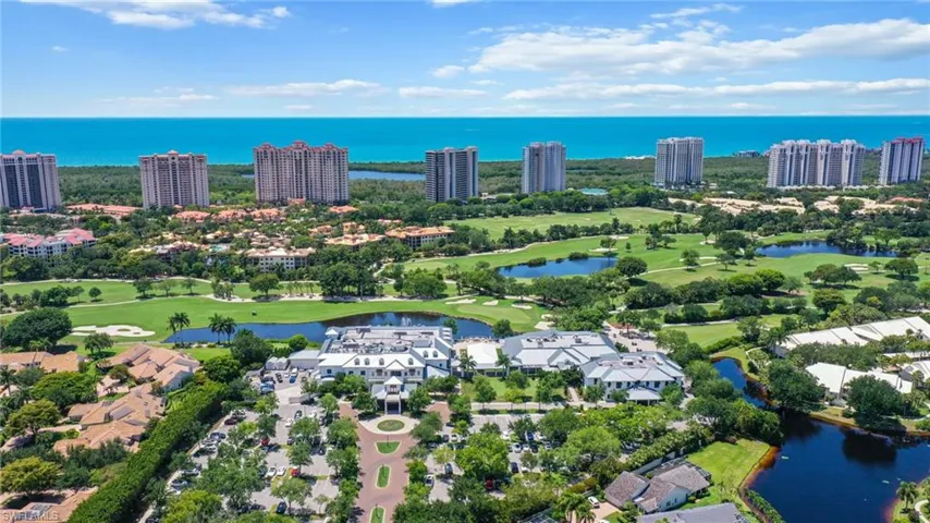 Aerial View of Golf Club