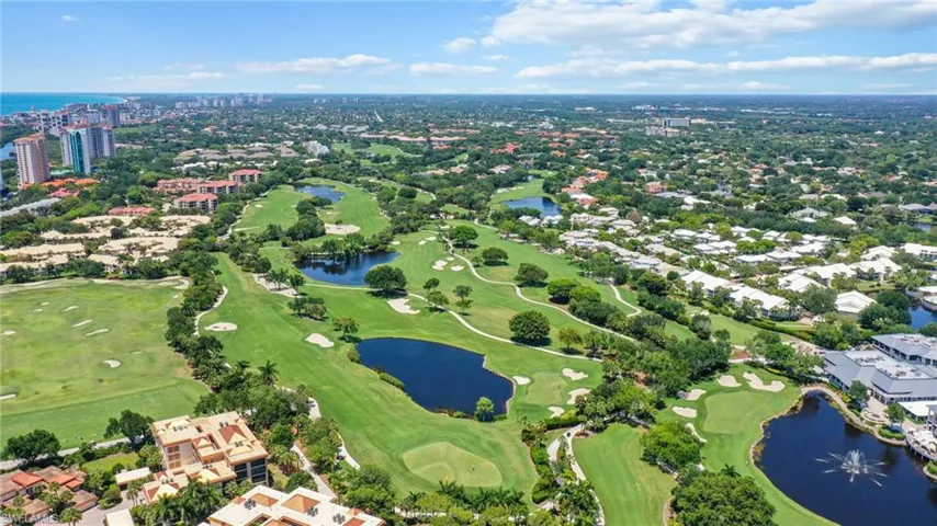 Aerial View of Golf Course