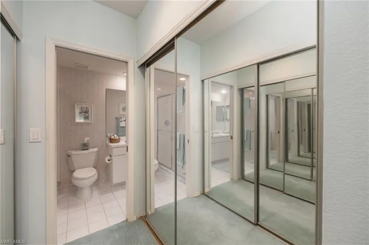 Guest Dressing Area and Bathroom