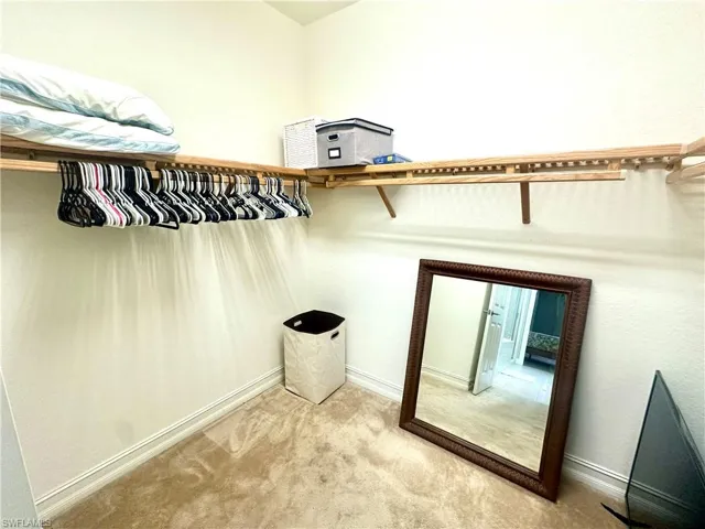 Huge primary walk-in closet