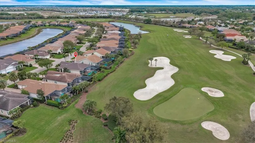 Overlooking Whispering Oak par-5 hole #11