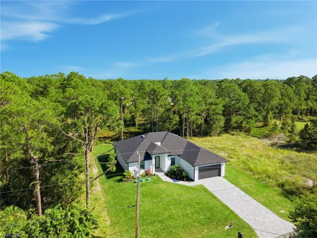 Aerial view of property and surrounding area