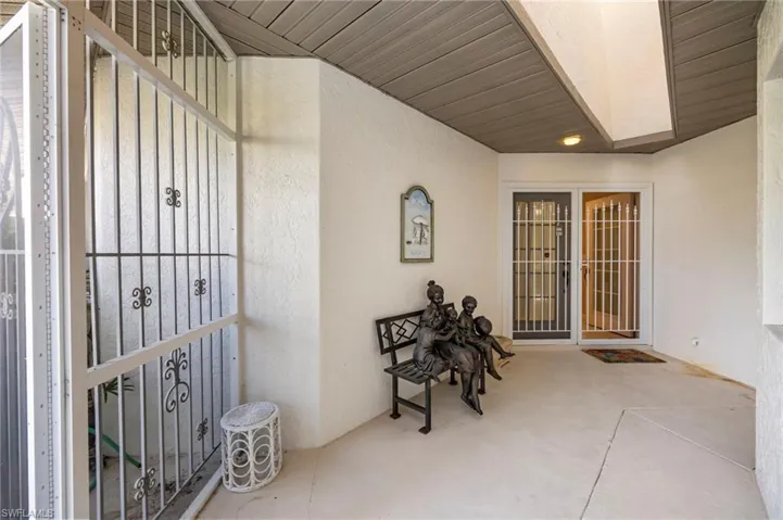Entrance to property