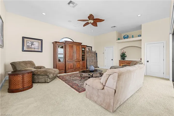 Spacious upstairs bonus room that has an amazing balcony with water views