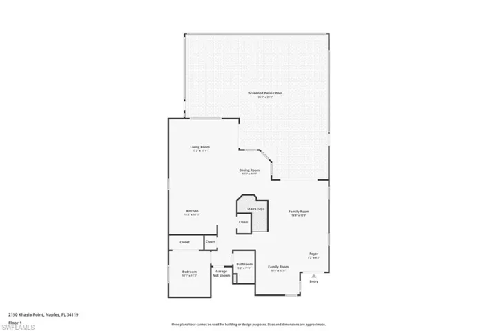 View of home floor plan