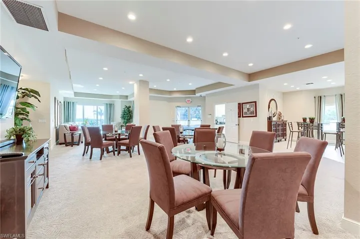 social room for owners to reserve and use for parties
